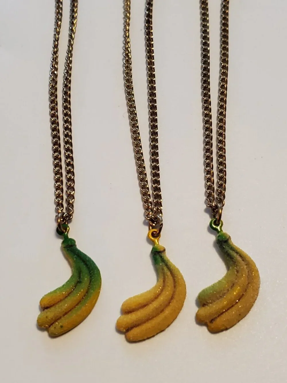 6 Necklaces, items # A 1870-1875, . wt. 19 grams. - Picture 3 of 11